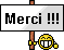 panneau merci